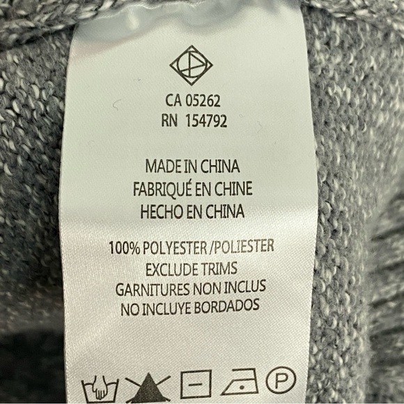 Point Zero Gold Cowl Neck Sweater Textured Knit Semi-Fit Size Large - Picture 4 of 8